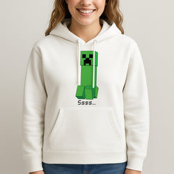 Creeper Standing Unisex Hooded Sweatshirt
