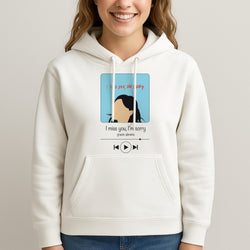 I Miss You - Abrams Unisex Hooded Sweatshirt