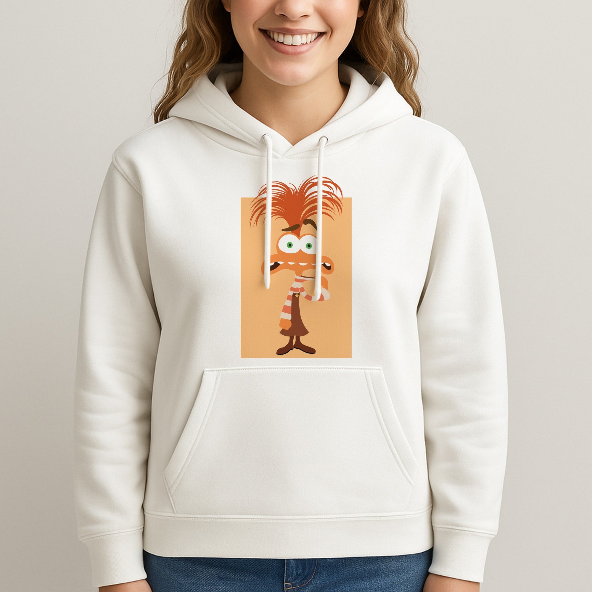 Anxiety - Inside Out Unisex Hooded Sweatshirt