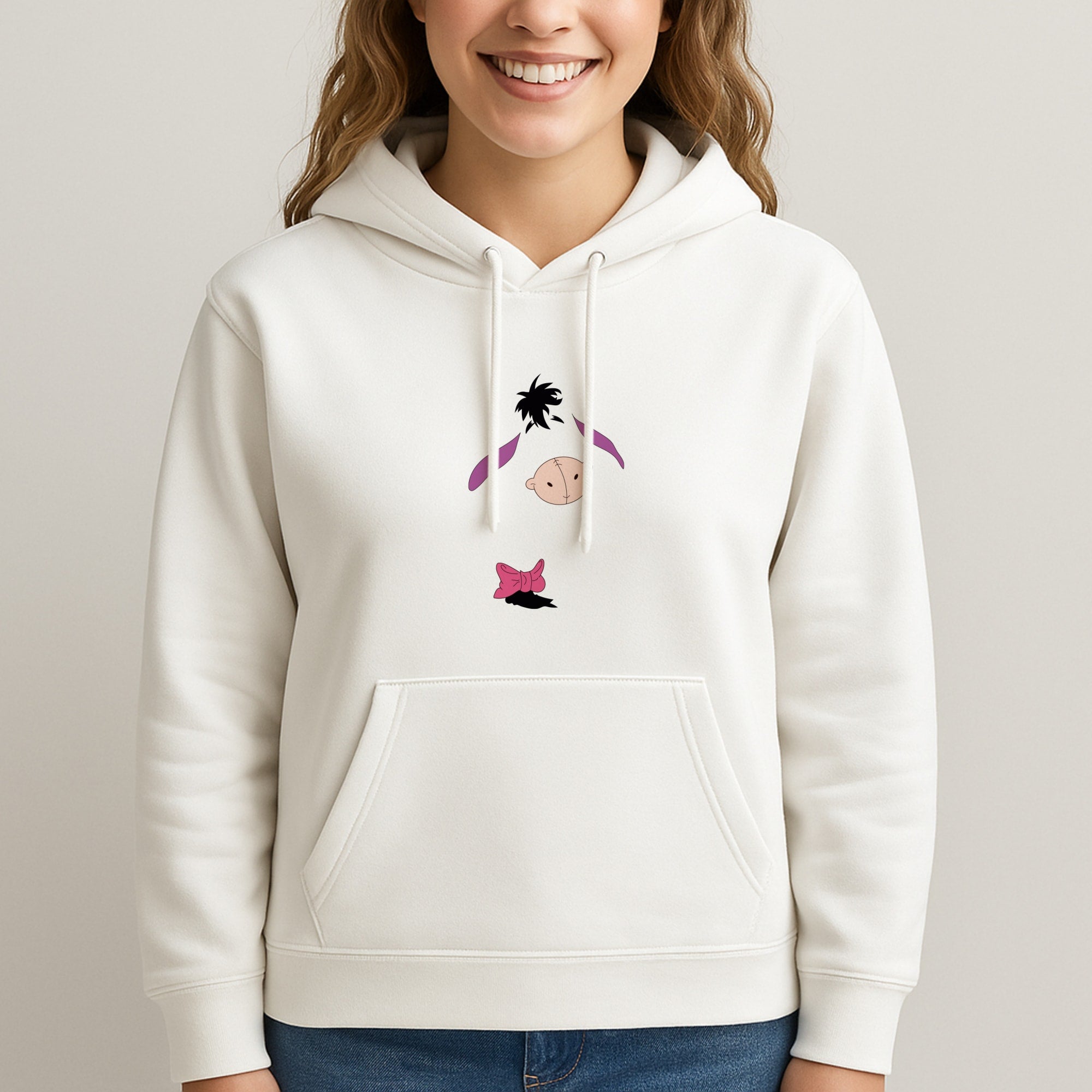 Faceless Donkey Unisex Hooded Sweatshirt