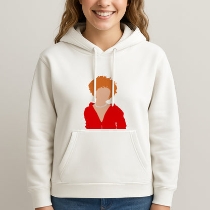 Red Unisex Hooded Sweatshirt - Ice Spice Unisex Hooded Sweatshirt