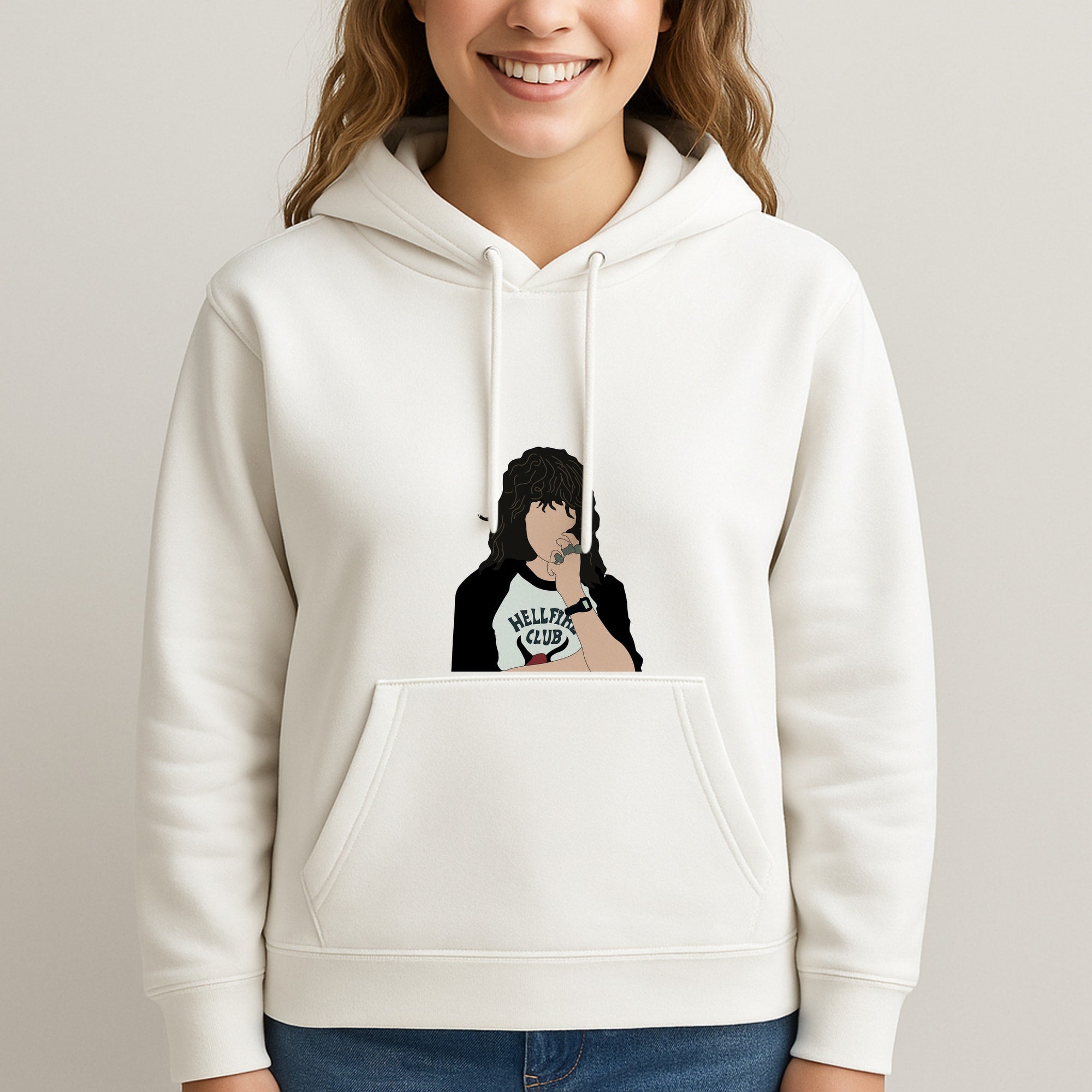 Eddie Munson Hellfire Unisex Hooded Sweatshirt
