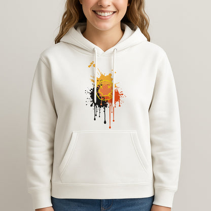 Orange Graffiti - Skate Aesthetic  Unisex Hooded Sweatshirt
