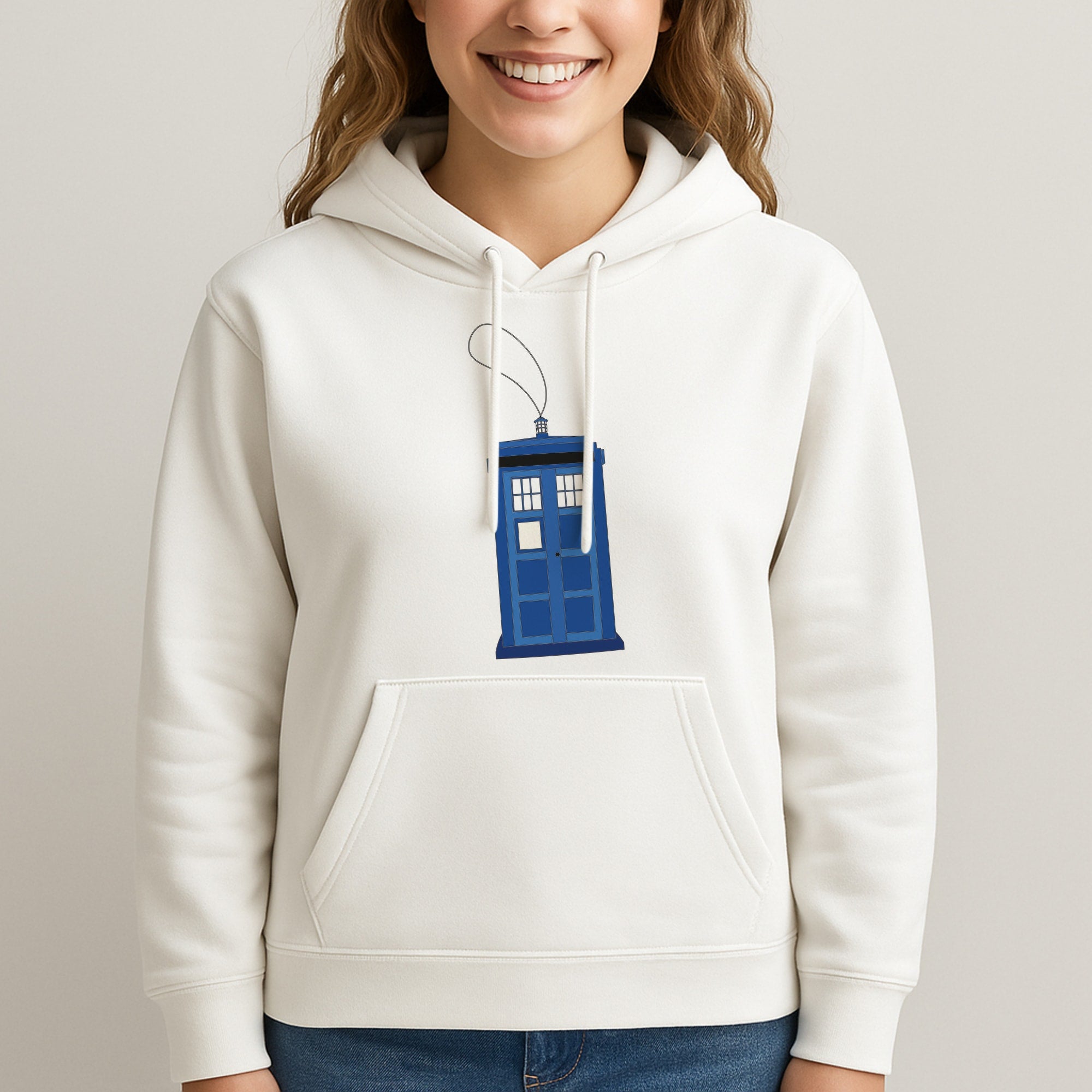Tardis Ornement - Doctor Who Unisex Hooded Sweatshirt