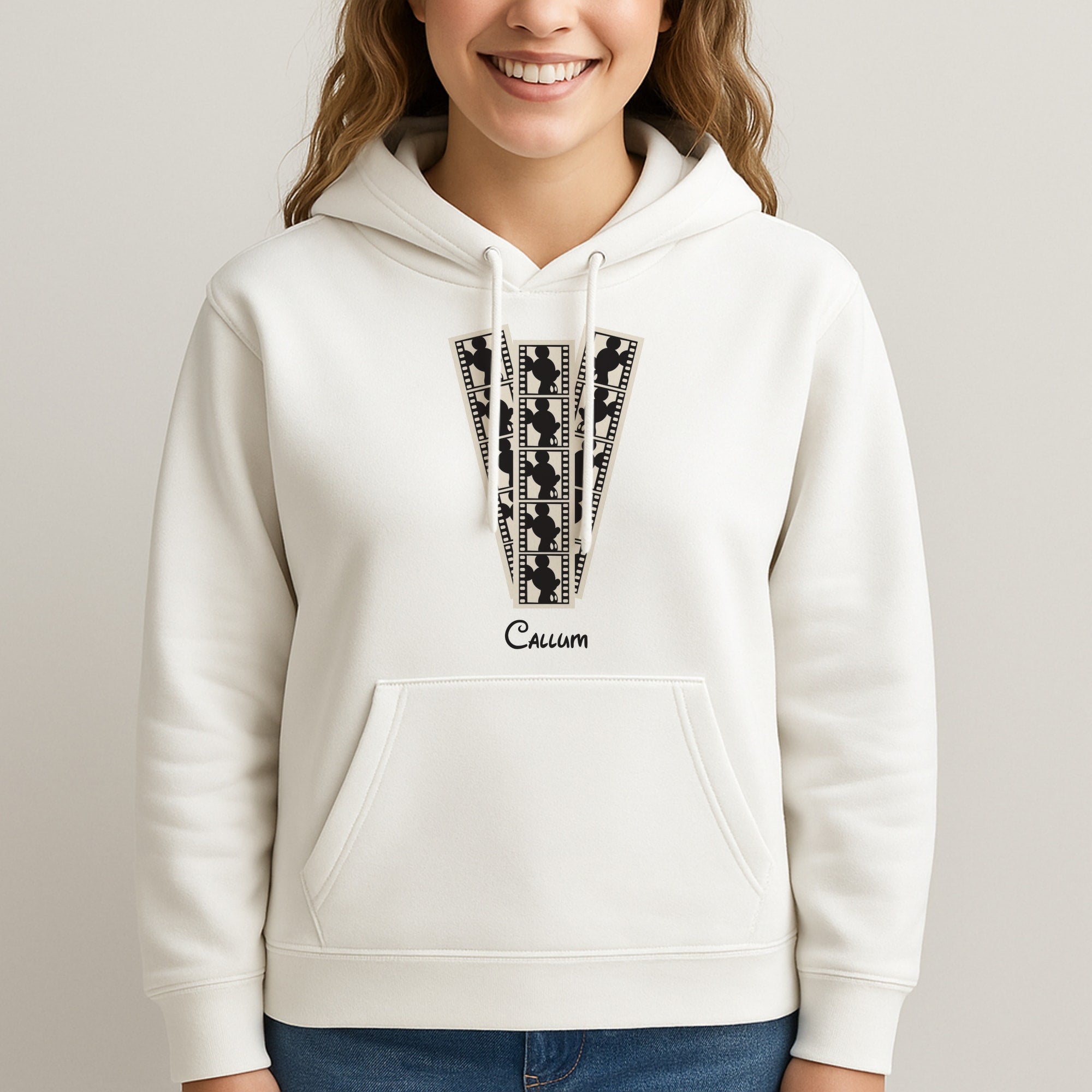 Micky Mouse - Personalised Fairytale Unisex Hooded Sweatshirt