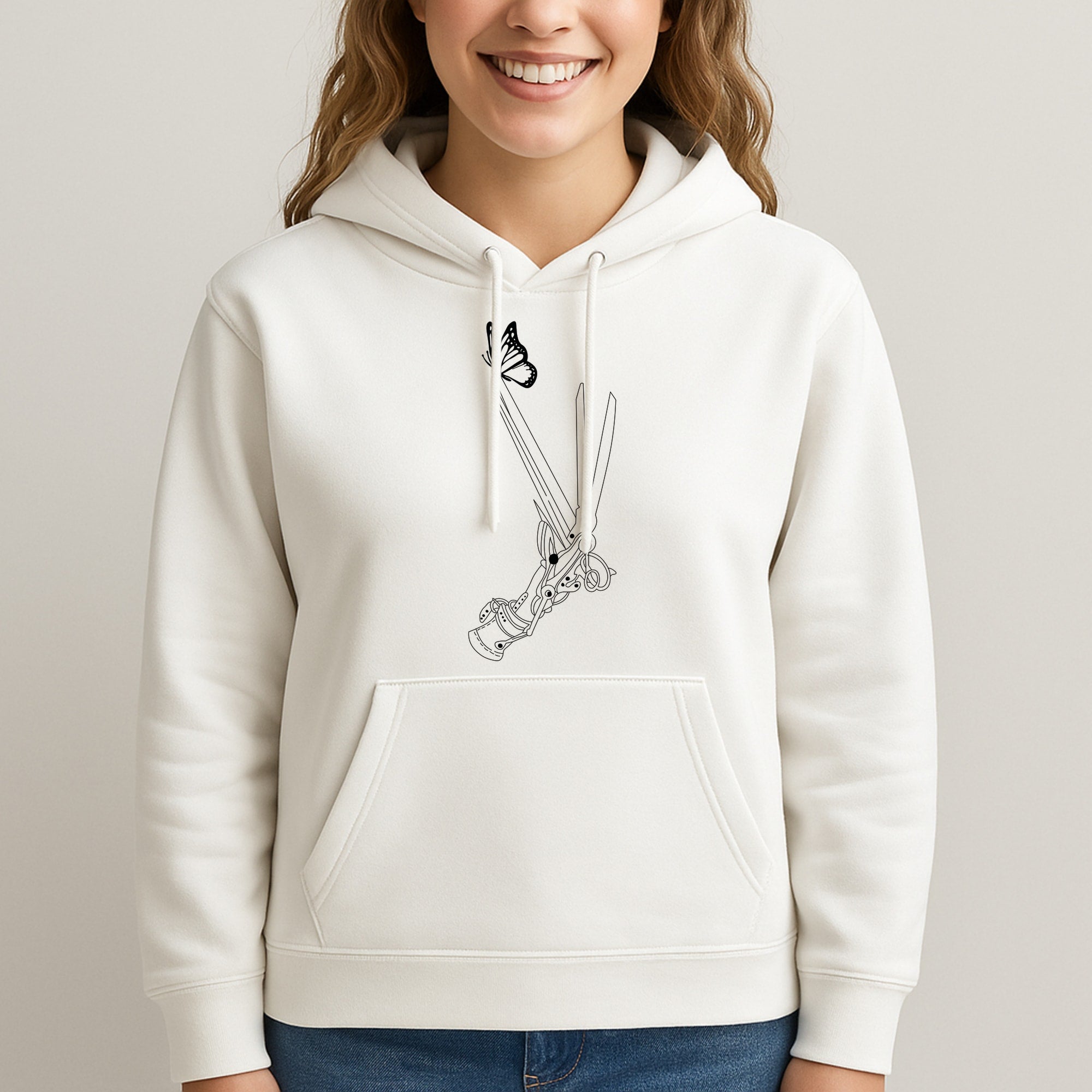 Scissorhands - Scissorhands Unisex Hooded Sweatshirt