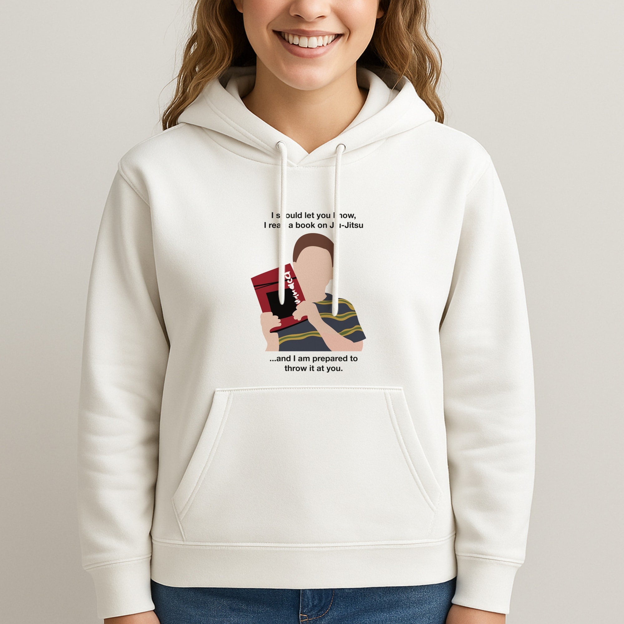 Book On Jiu-Jitsu - Sheldon Unisex Hooded Sweatshirt