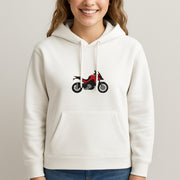 Red Motorbike - Motorbike Hoodie 3