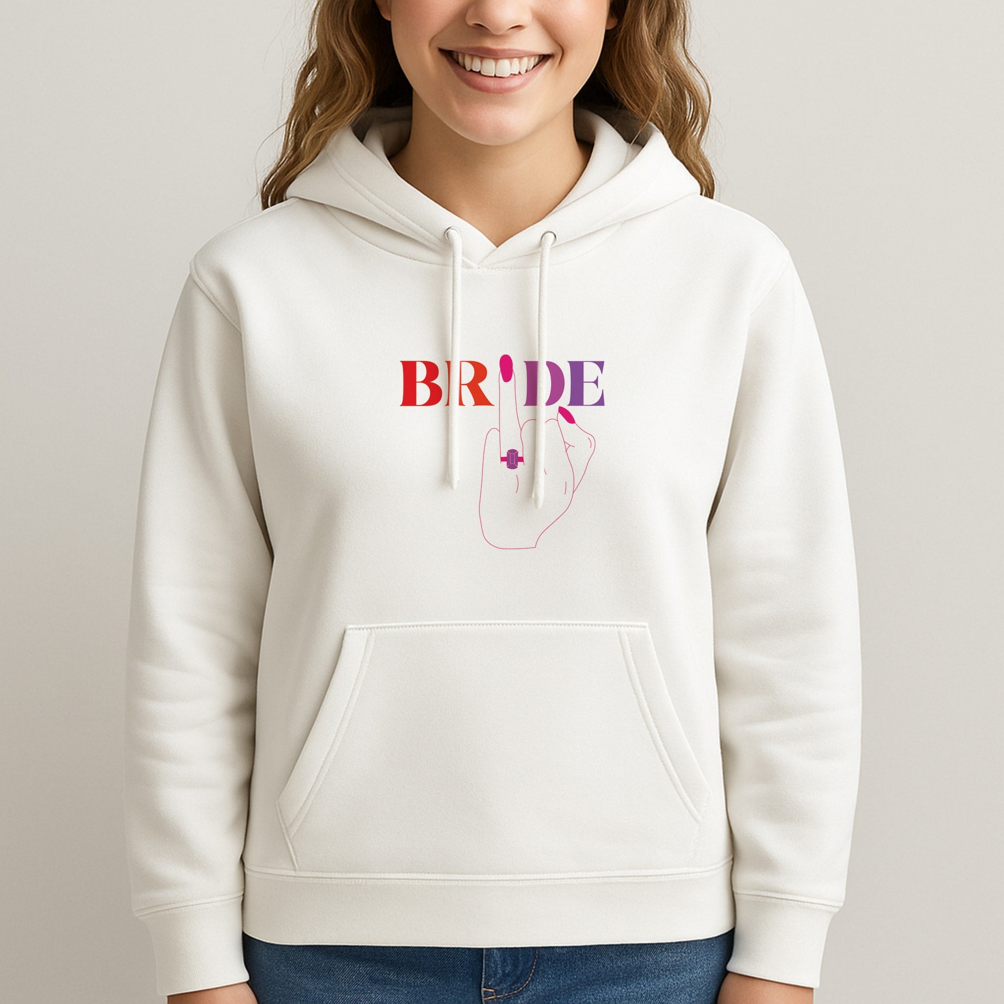 Bride - Bridal  Unisex Hooded Sweatshirt