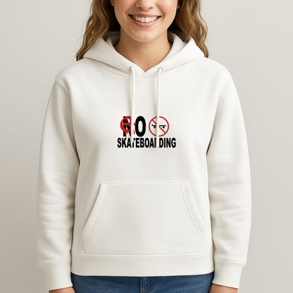 Go Skateboarding - Skate Aesthetic  Unisex Hooded Sweatshirt