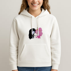 Marceline And Bubblegum Unisex Hooded Sweatshirt