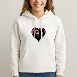 Heart face - Halloween Unisex Hooded Sweatshirt