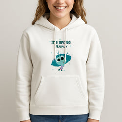 It's Giving Jelousy - Inside Out Unisex Hooded Sweatshirt