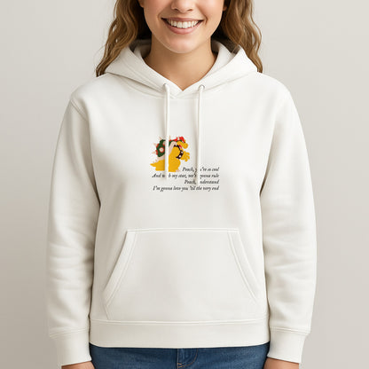 Peach, You're So Cool Unisex Hooded Sweatshirt