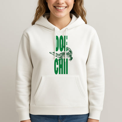 Rapper Alligator Print Unisex Hooded Sweatshirt