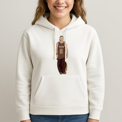 Jersey Unisex Hooded Sweatshirt