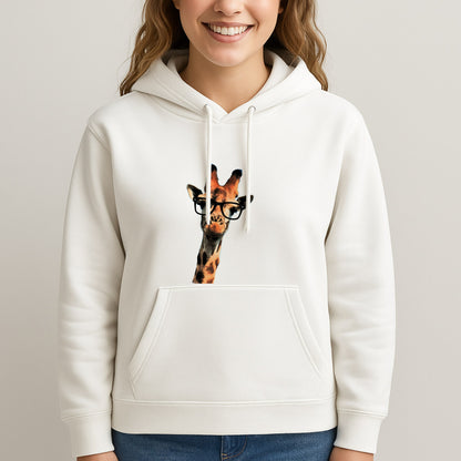 Hipster Giraffe Tumblr Unisex Hooded Sweatshirt