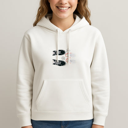 Hi - Heart TV Unisex Hooded Sweatshirt