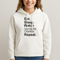 Eat Sleep Watch VPD Repeat Hoodie