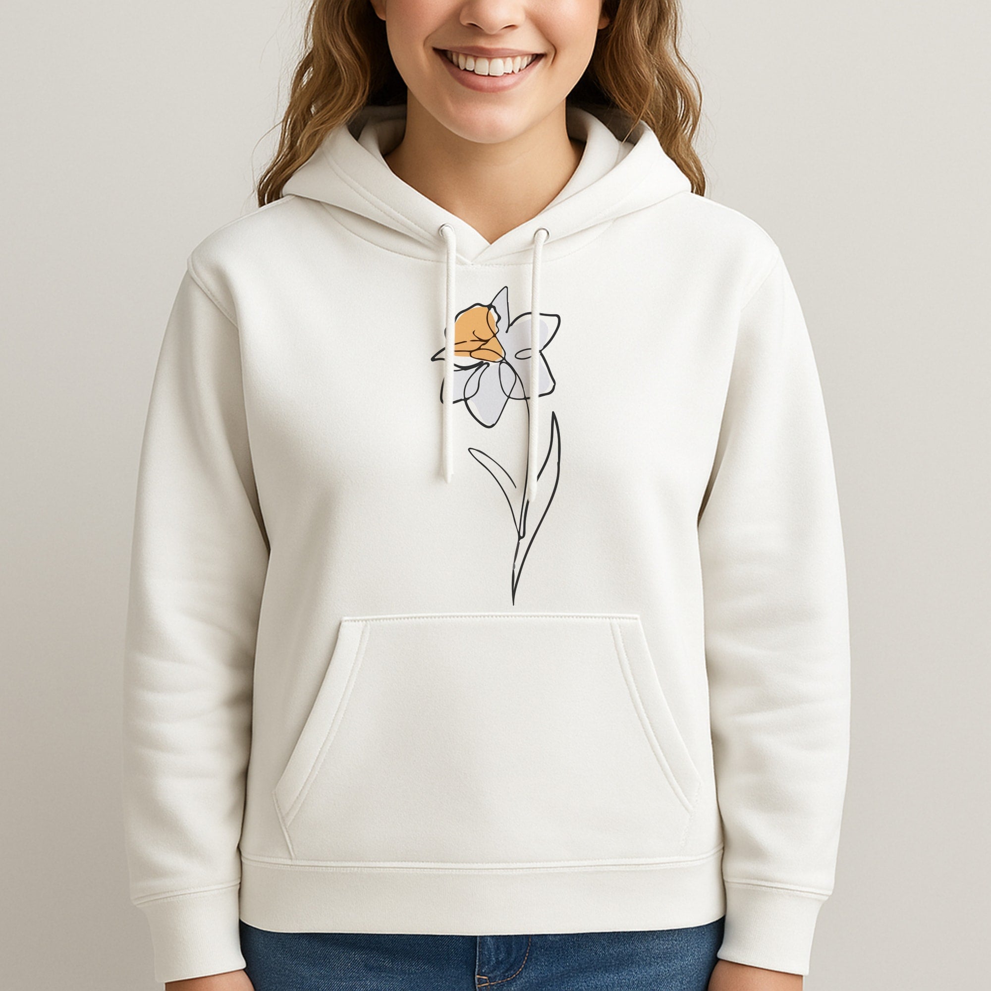 Spring Daffodil Hoodie