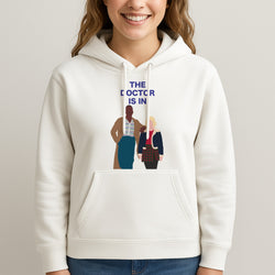 The Doctor Is In - Doctor Who Unisex Hooded Sweatshirt