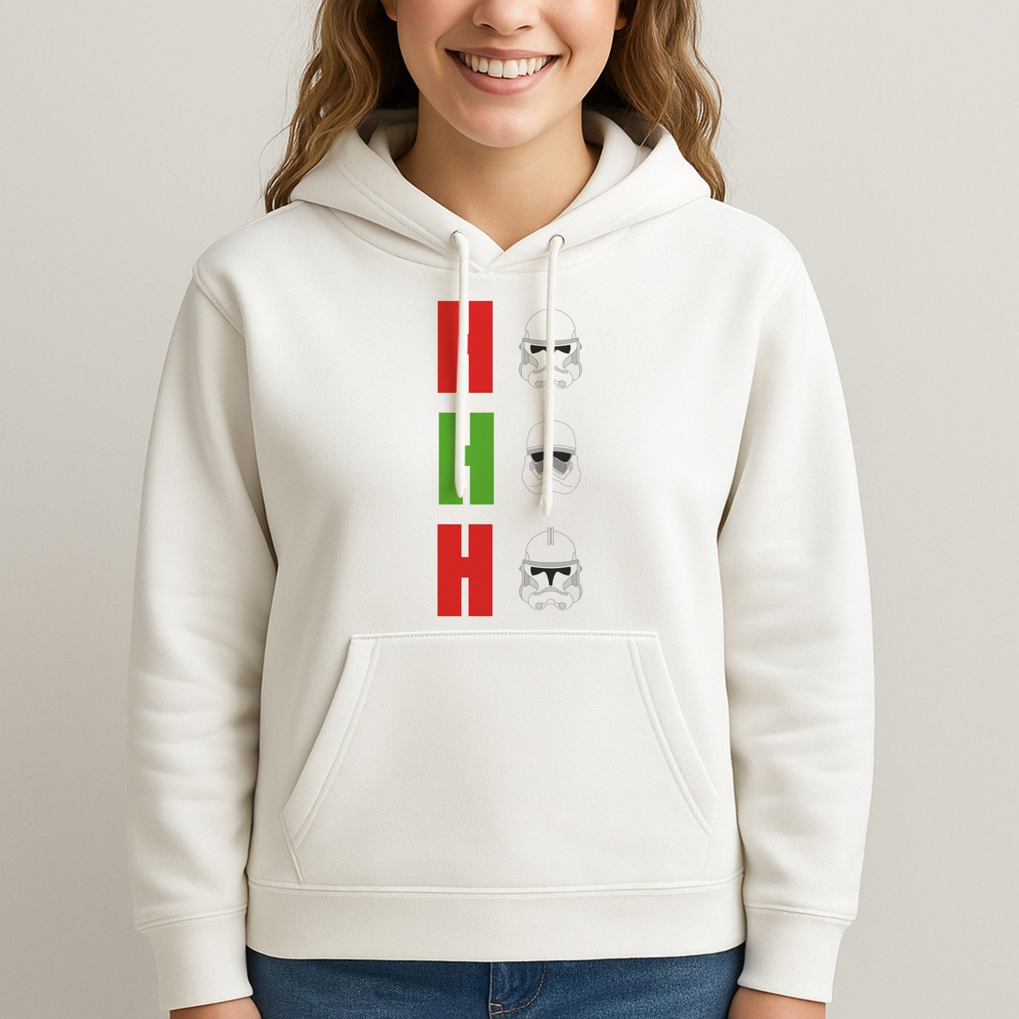 Ho Ho Ho Troopers Unisex Hooded Sweatshirt