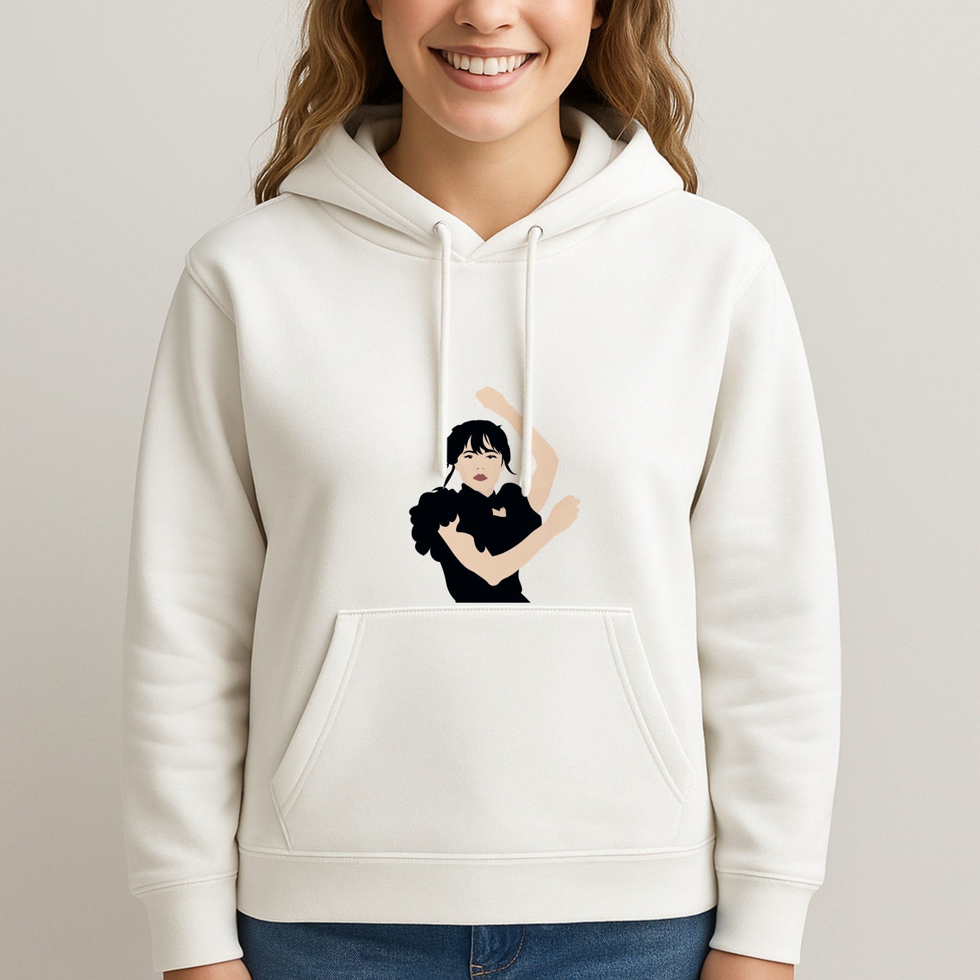 Dancing Wednesday Unisex Hooded Sweatshirt