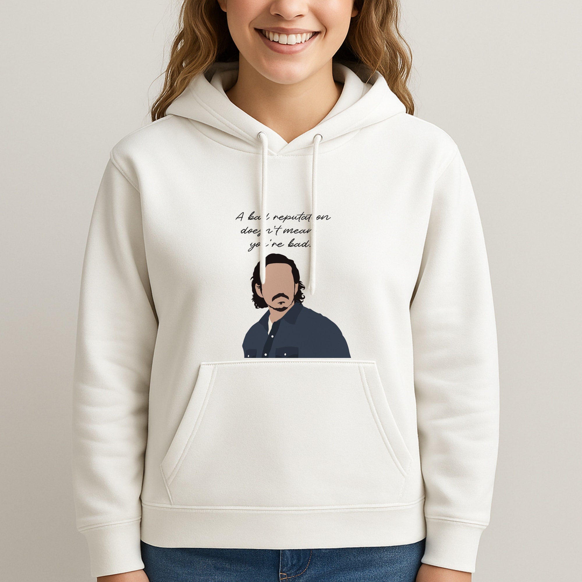 A Bad Reputation Unisex Hooded Sweatshirt