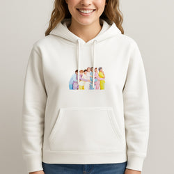 Colourful K-Pop Band Band Hoodie