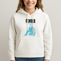 Fender Silhouette Blue Hoodie