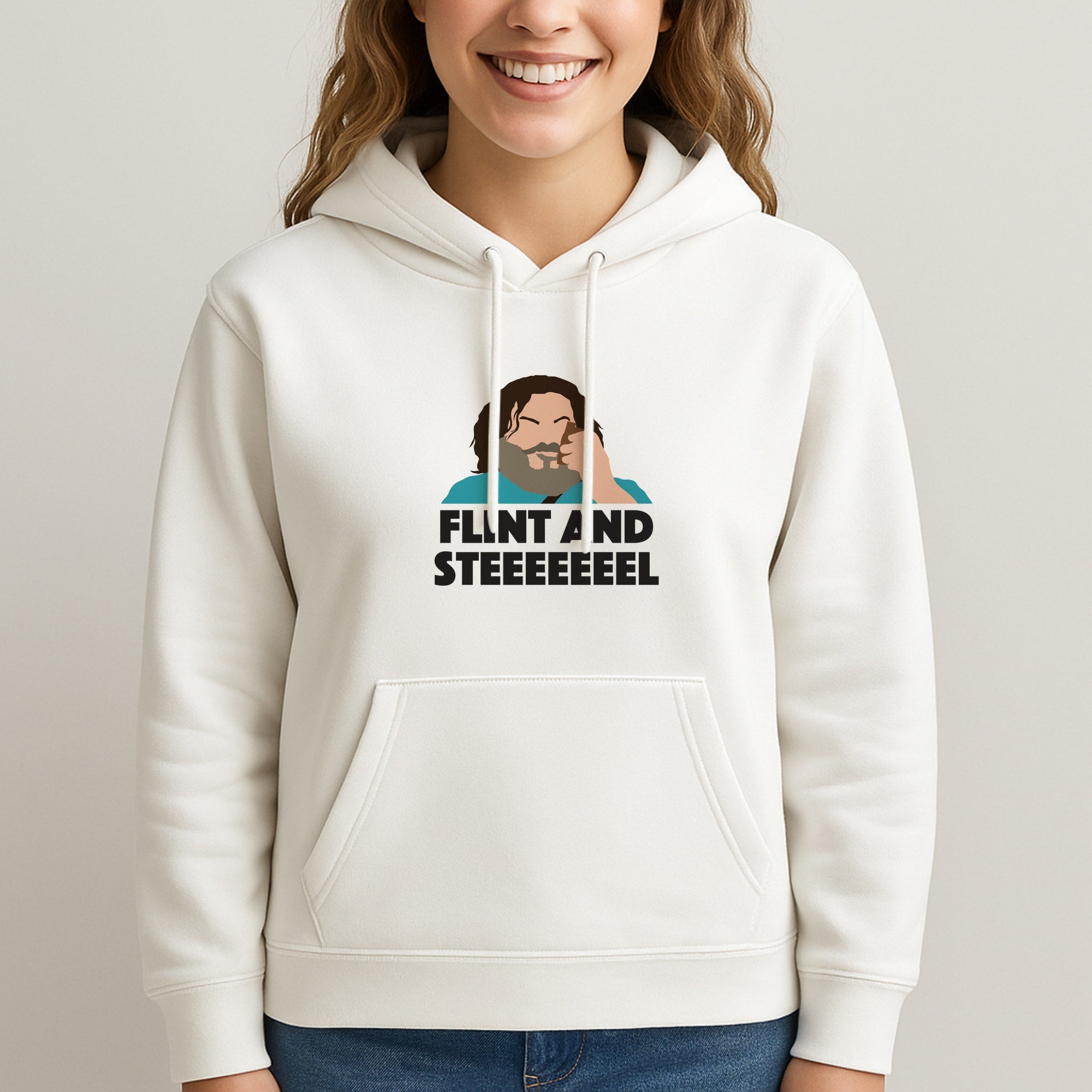 Flint And Steel Unisex Hooded Sweatshirt