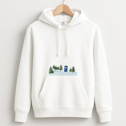 Christmas Tardis - Doctor Who Unisex Hoodie