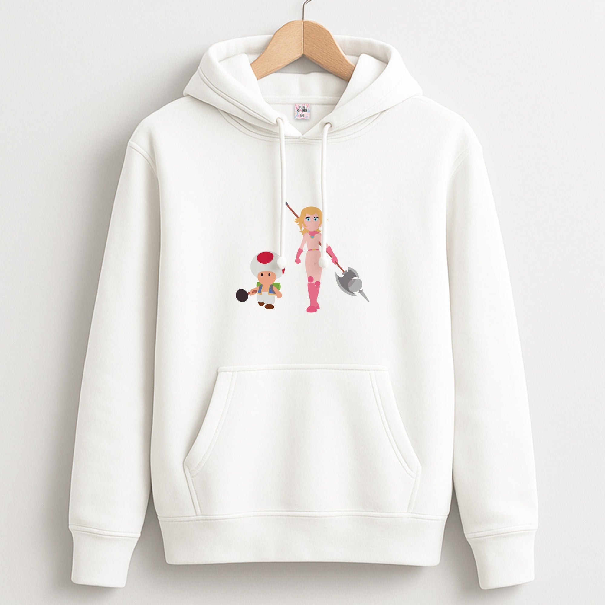 Toad And Peach Hoodie
