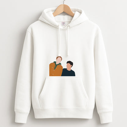 Nick And Charlie - Heart TV Unisex Hoodie