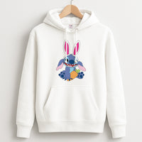 Easter Bunny Blue Alien Hoodie