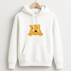Cute Bear Leaning Hoodie