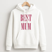 Best Mum Leopard Print Hoodie