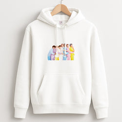 Colourful K-Pop Band Band Hoodie