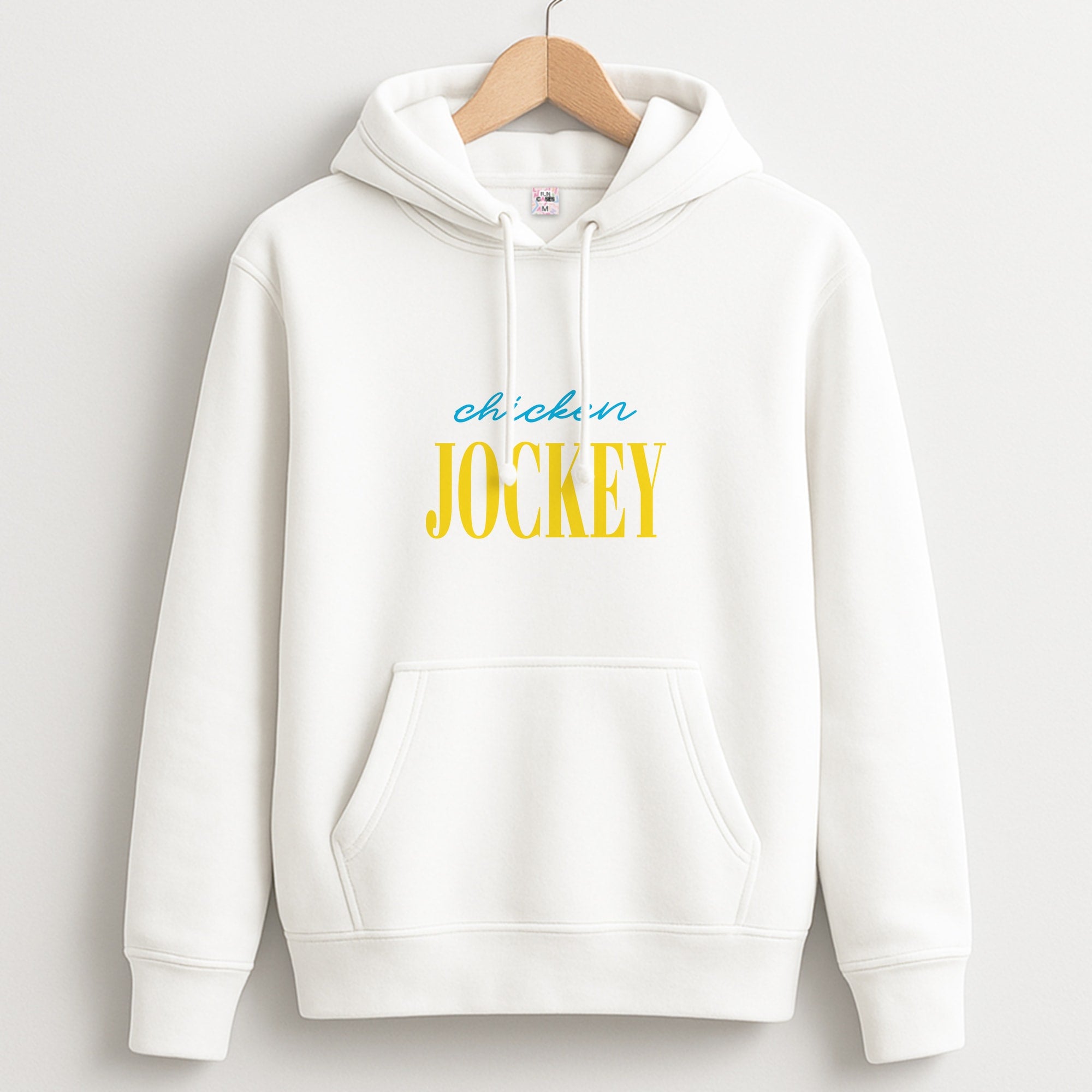 Chicken Jockey Blue Hoodie