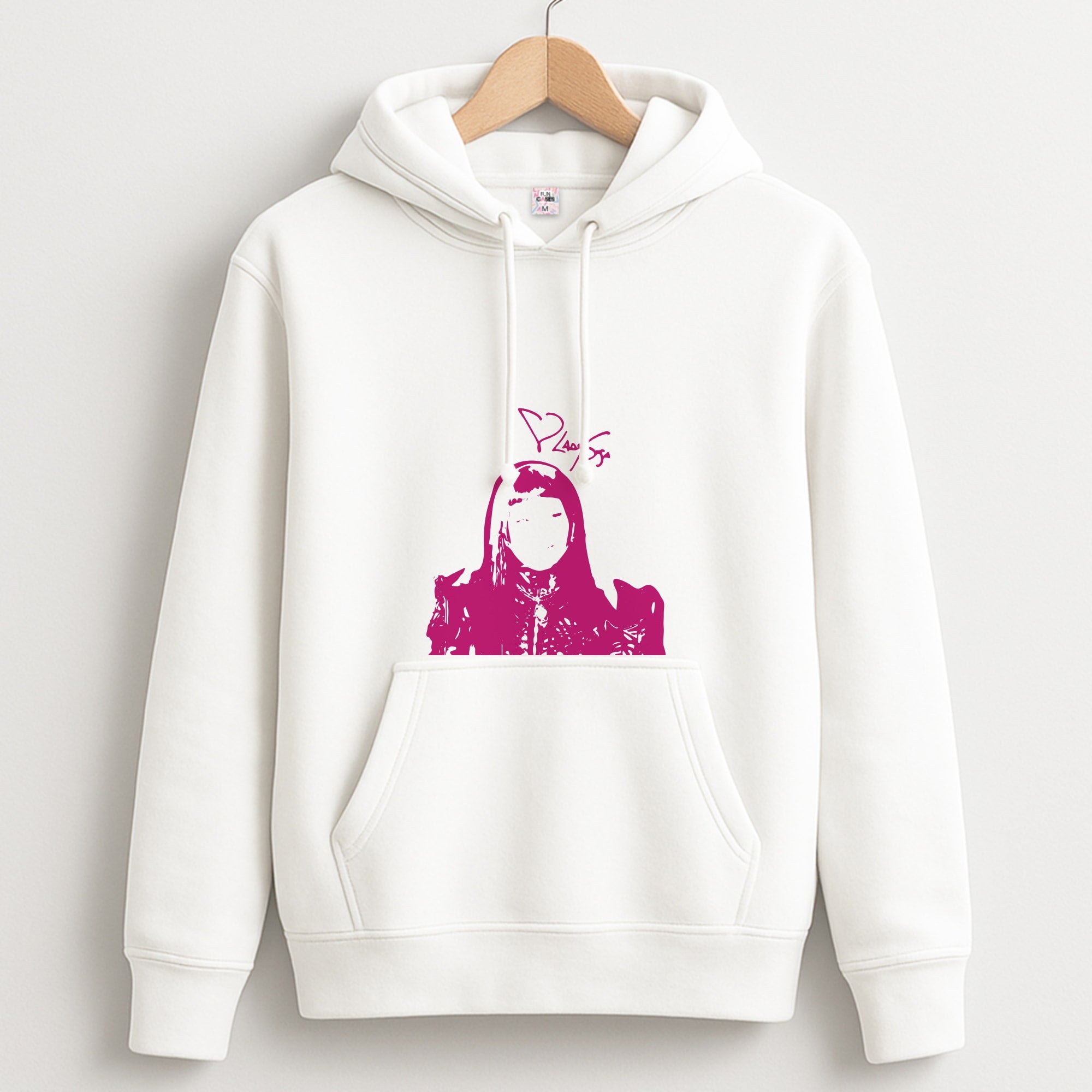 Pink Gaga Silhouette  Unisex Hoodie