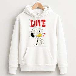 Love Cartoon Beagle  Unisex Hoodie