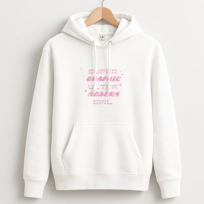 Super Graphic Ultra Modern Girl - Chappell Unisex Hoodie