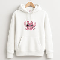 Gazing - Pink Alien Hoodie
