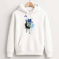 Blue Graffiti - Skate Aesthetic  Unisex Hoodie