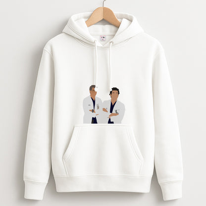 Two Doctors Arm Crossed - Grey's Unisex Hoodie