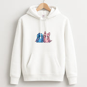Best Friends - Pink Alien Hoodie 1