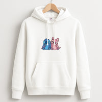 Best Friends - Pink Alien Hoodie