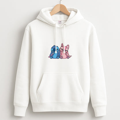 Best Friends - Pink Alien Unisex Hoodie