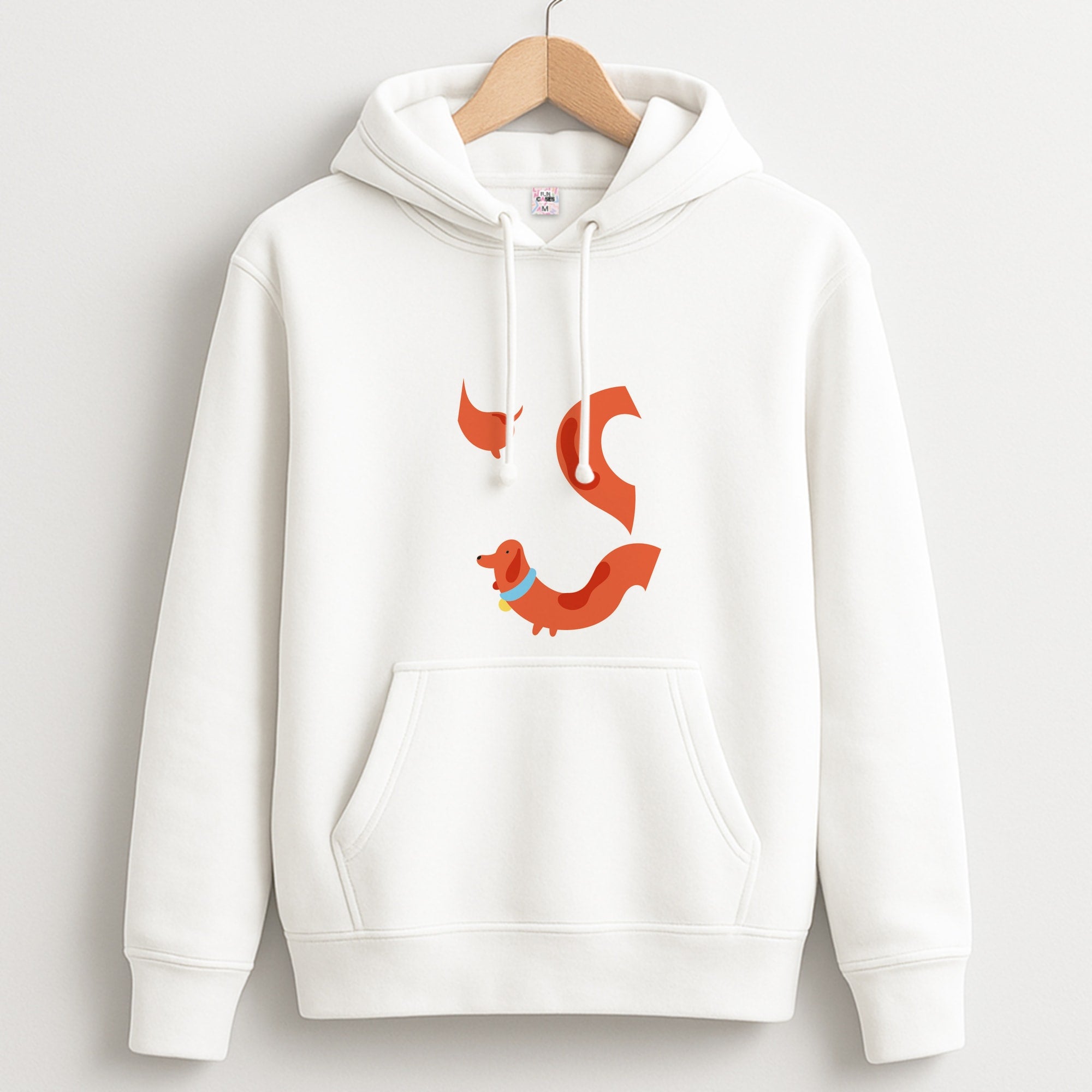 Sausage dog wrapped round - Dachshunds Hoodie