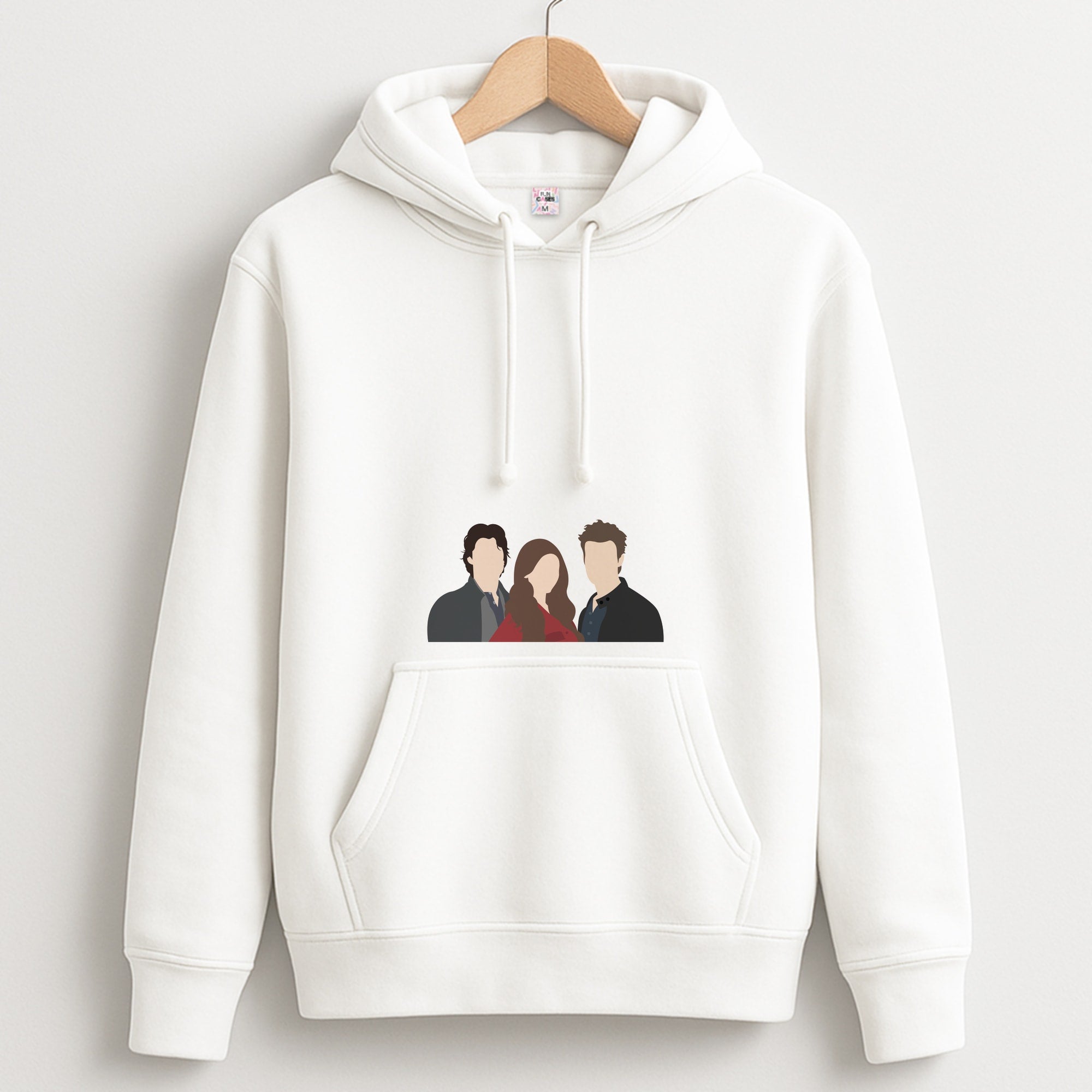 Elena, Damon And Stefan - VD Unisex Hoodie